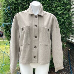 🐲💙 OAT New York Button Down Cropped Jacket